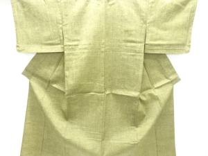 未使用品　手織り紬単衣着物